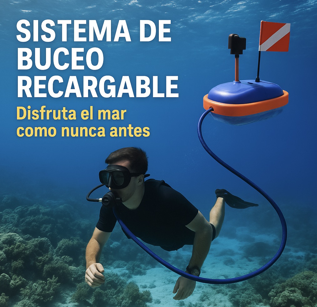equipo de buceo