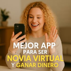 Mejor app para ser novia virtual y ganar dinero