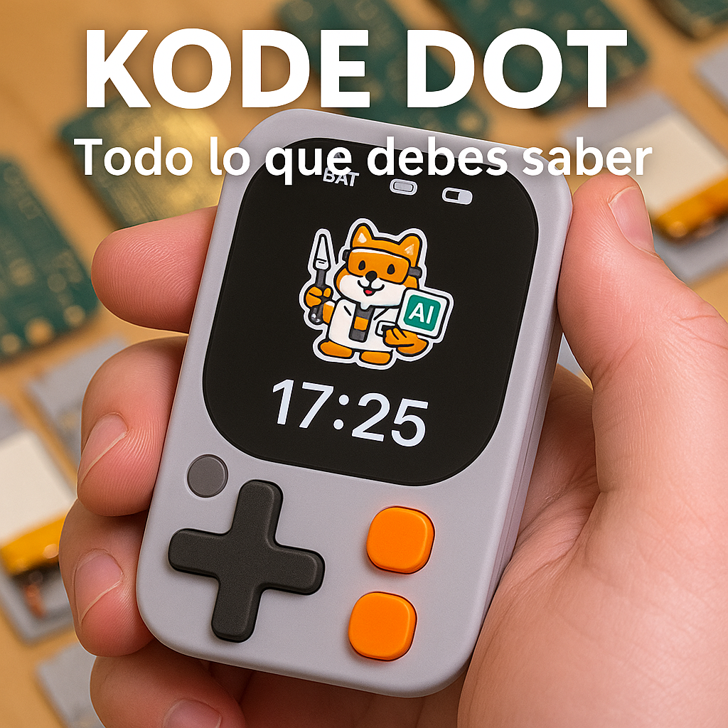 KODE DOT: el dispositivo todo en uno para makers, hackers y geeks