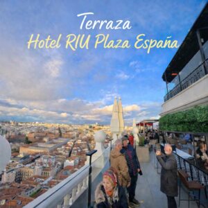 terraza hotel riu plaza españa