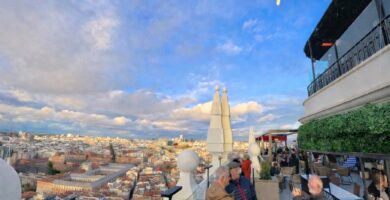 terraza hotel riu plaza españa