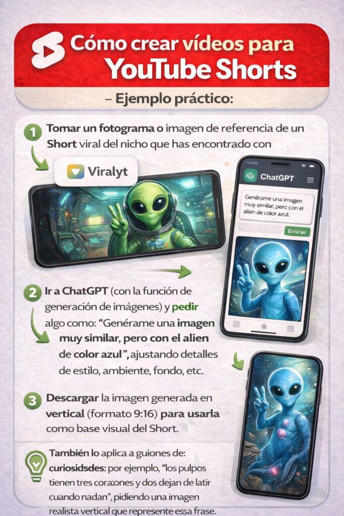 C&oacute;mo crear v&iacute;deos de YouTube Shorts