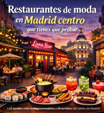 Restaurantes de moda en Madrid centro