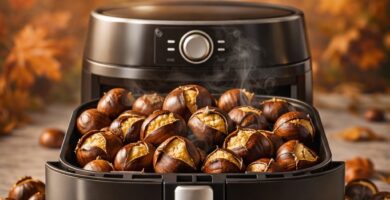 Castañas en Airfryer