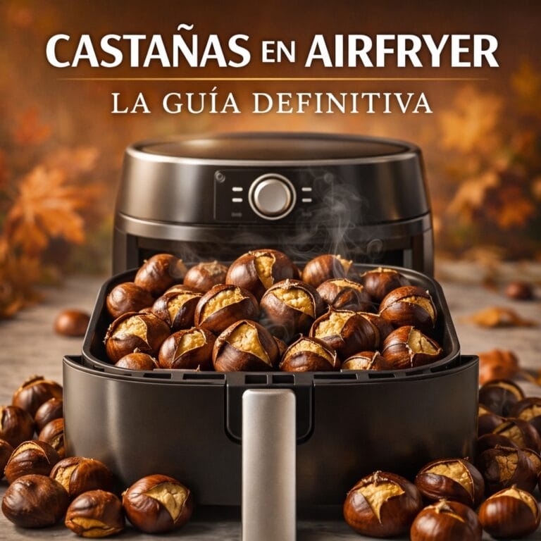 Castañas en Airfryer