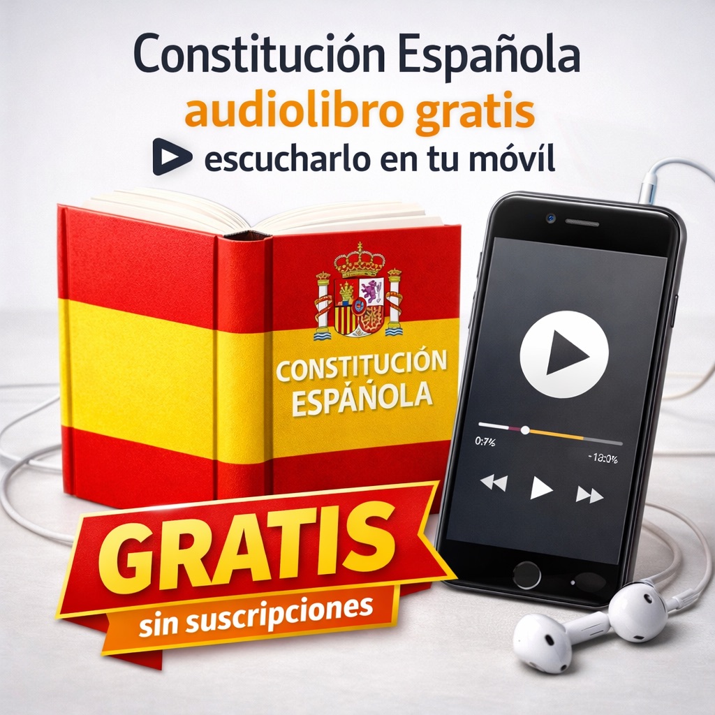 Constitución española Audiolibro Gratis