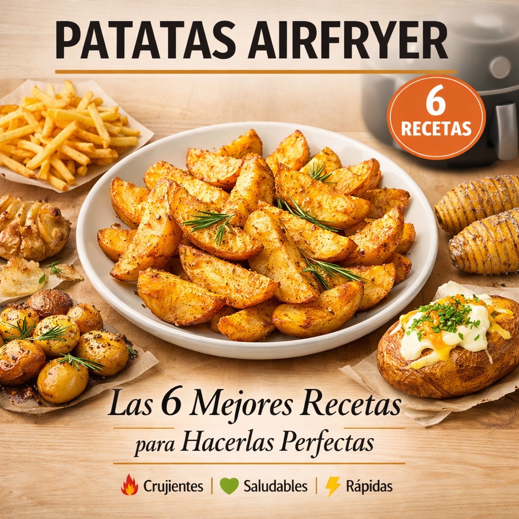 Patatas Airfryer: Las 6 Mejores Recetas para Hacerlas Perfectas