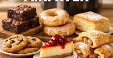 postres airfryer