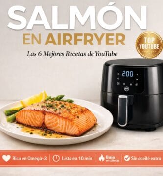 salmón en airfryer