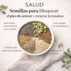 semillas para bloquear la insulina