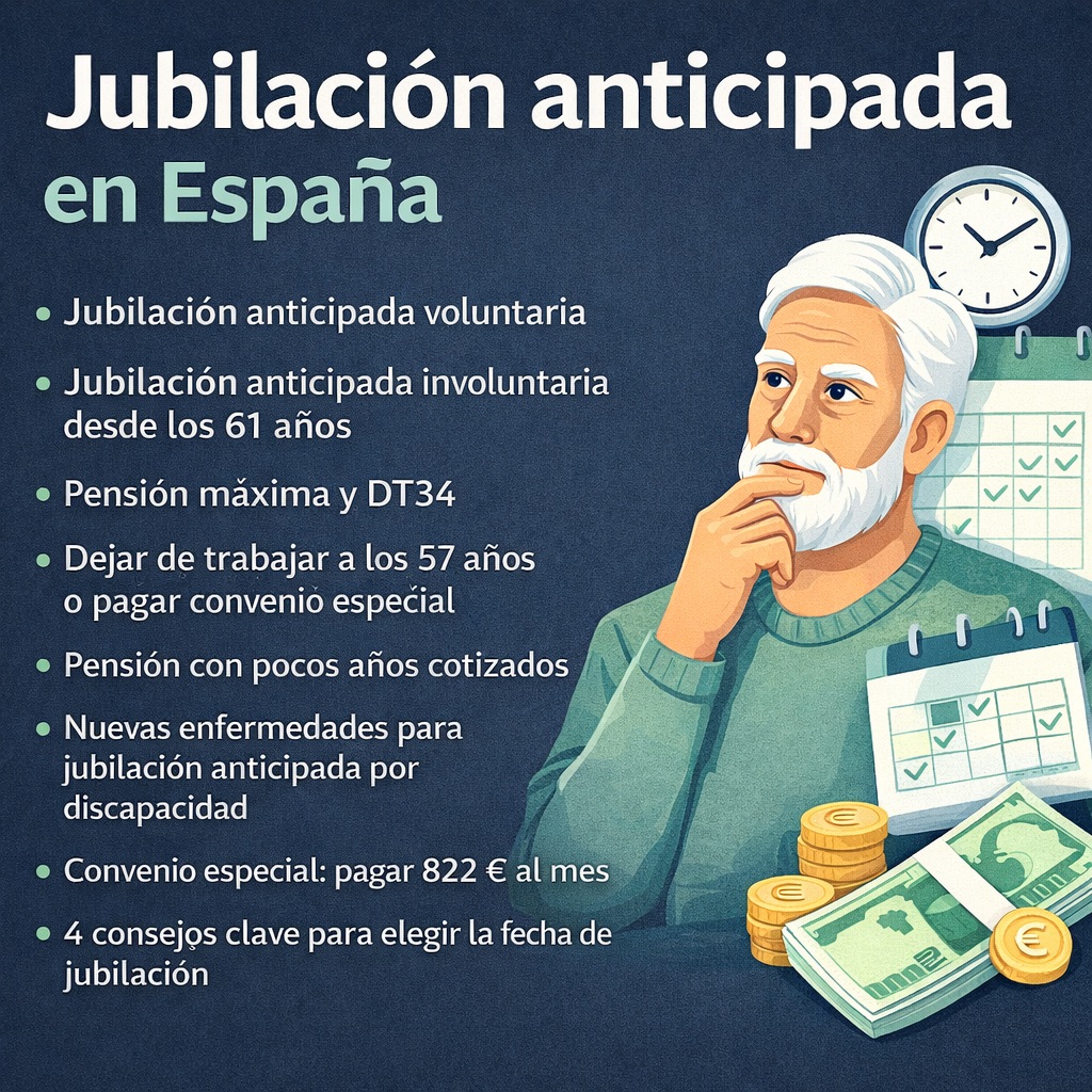 jubilación anticipada