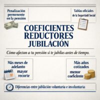 coeficientes reductores jubilación