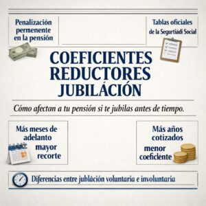 coeficientes reductores jubilación