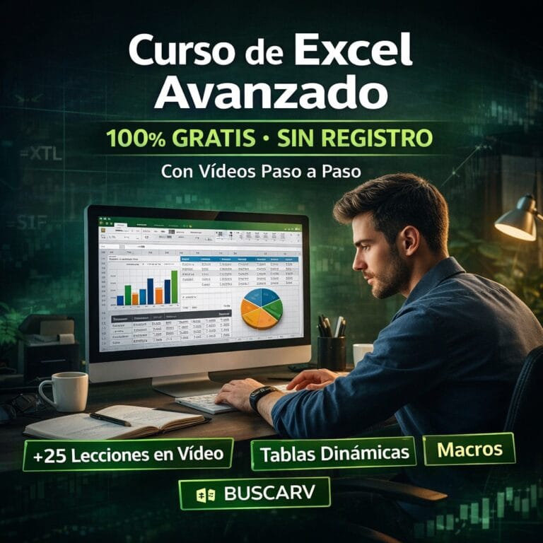 Curso de Excel avanzado gratis: tablas din&aacute;micas, macros y funciones