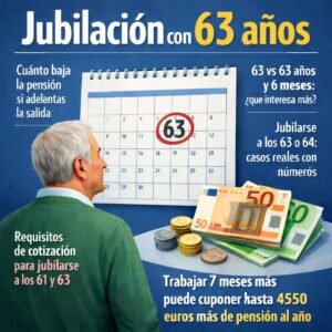 jubilación con 63 años