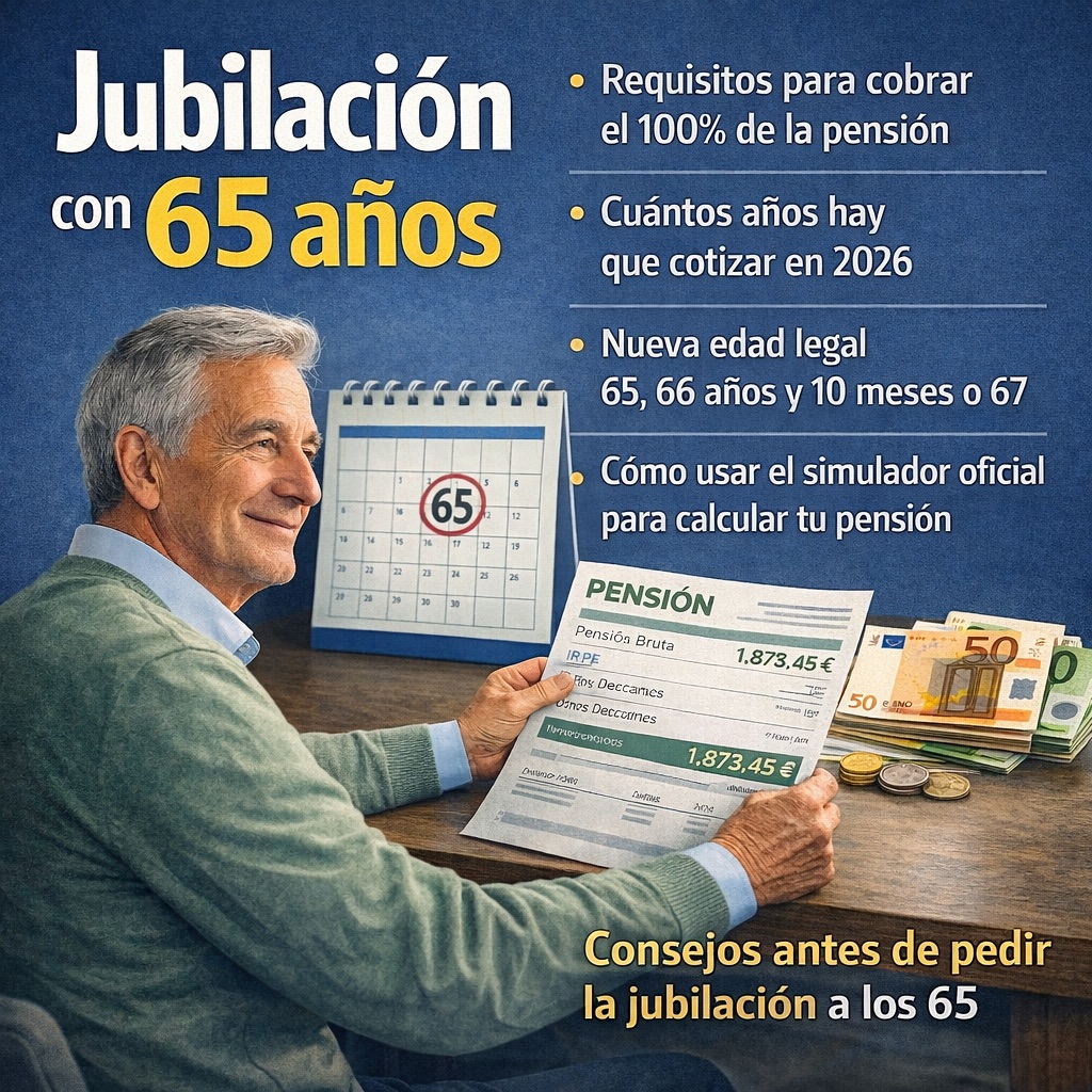 jubilaci&oacute;n con 65 años