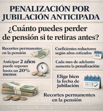 penalización por jubilación anticipada
