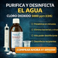 potabilizar el agua con lejía