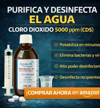 potabilizar el agua con lejía