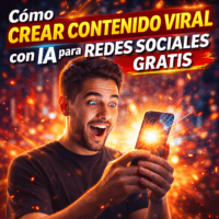 contenido viral con IA para redes sociales