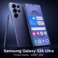 Samsung Galaxy S26 Ultra en color Violeta Cobalto con Privacy Display y camara de 200 MP precio en Espana desde 1.449 euros