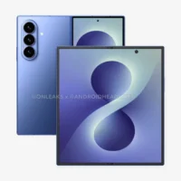 Samsung Galaxy Z Fold 8 render basado en archivos CAD oficiales filtrados por OnLeaks y Android Headlines