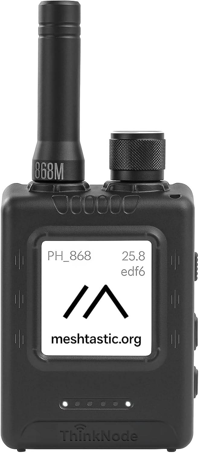 Elecrow ThinkNode M5 (transceptor Meshtastic con GPS y pantalla E-Ink,