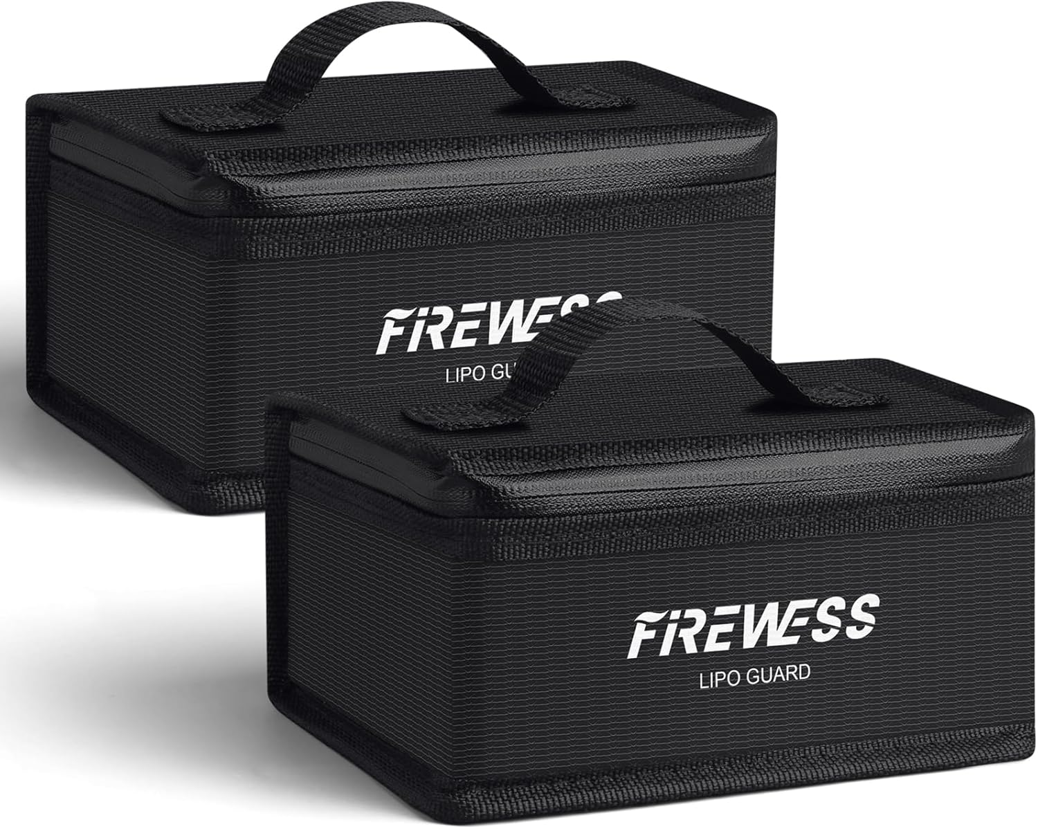 Firewess Lipo Guard, pack de 2 bolsas ign&iacute;fugas para carga y almacenamiento de bater&iacute;as de litio