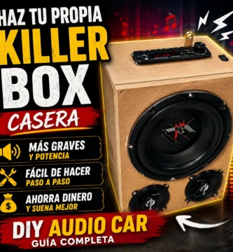 Killer Box casera con cajón de altavoces DIY, más graves, más potencia y guía paso a paso