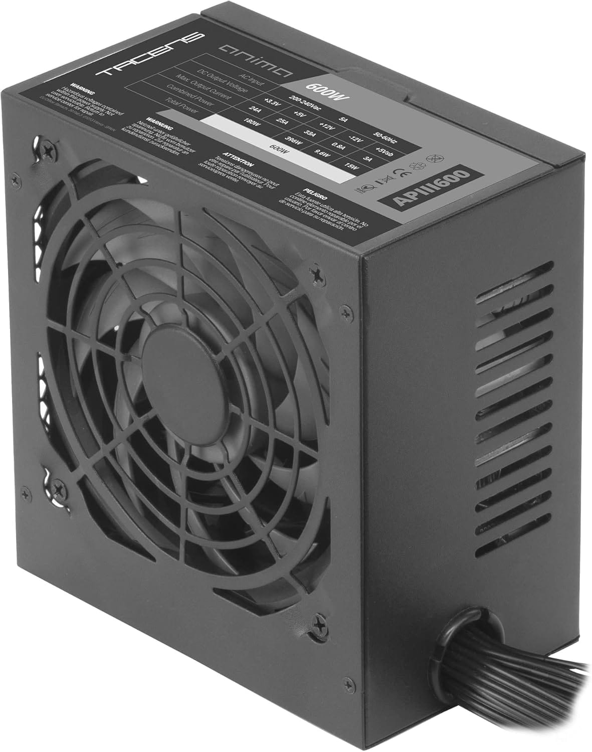 Fuente de alimentaci&oacute;n ATX Tacens Anima APIII600 de 600W