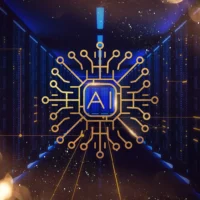 Persona usando un asistente de inteligencia artificial tipo ChatGPT