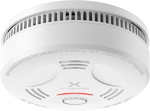 X-Sense SD11 detector de humo fotoel&eacute;ctrico con bater&iacute;a de 10 a&ntilde;os