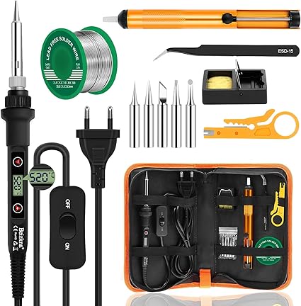 Kit de soldador de estaño Beizkna 13 en 1 con pantalla LCD