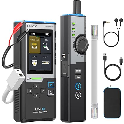 FNIRSI LPM-10A: review del tester RJ45 para t&eacute;cnicos de redes (2026)