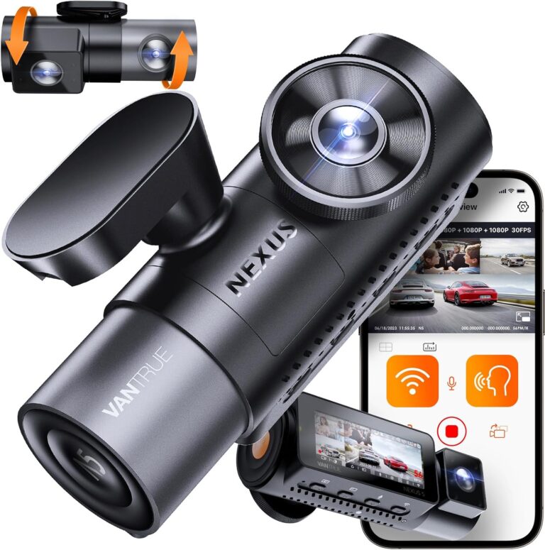 VANTRUE N5: an&aacute;lisis de la dashcam de 4 canales con visi&oacute;n 360&deg; (2026)