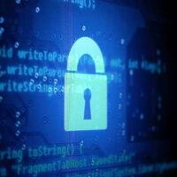 Candado digital representando la seguridad informatica y el hacking etico